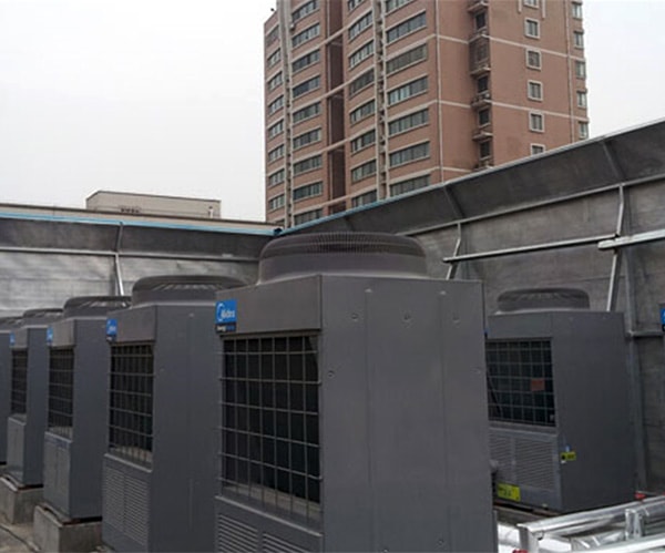 河南飯店中央空調(diào)外機噪音治理